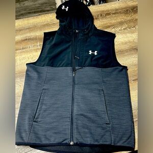 LG Black and Gray Fleece Jacket